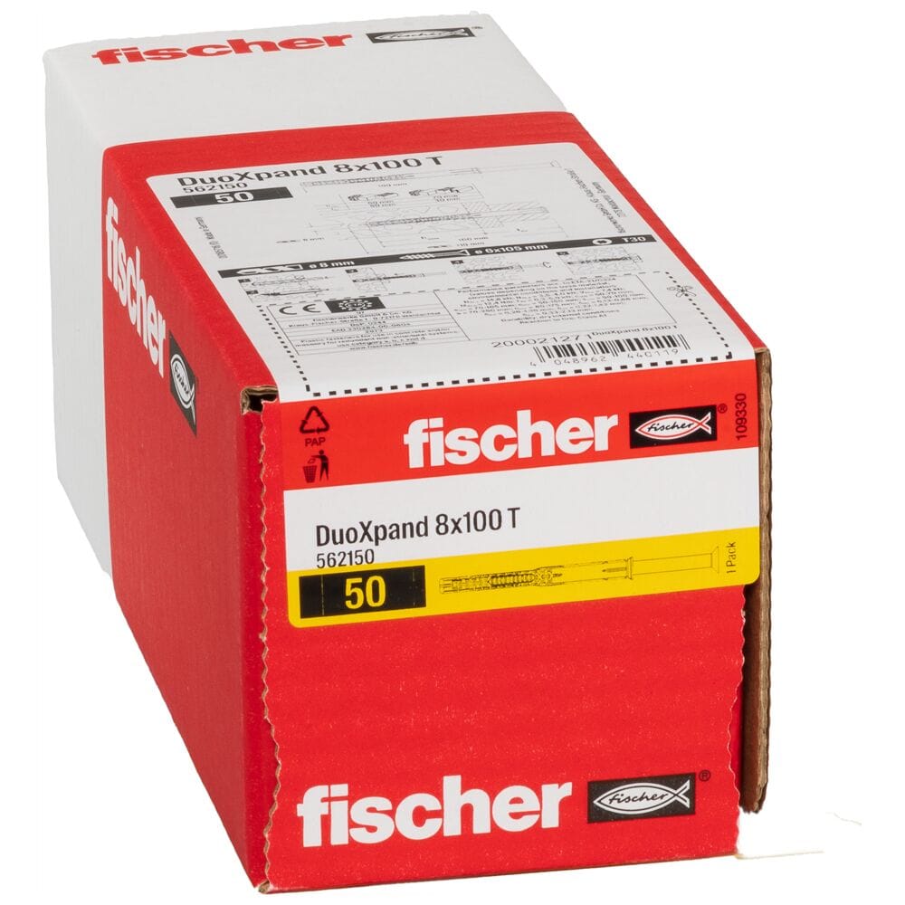 Удлиненный дюбель FISCHER Fischer DUOXPAND-T ARCH-00013763 - Вид №6