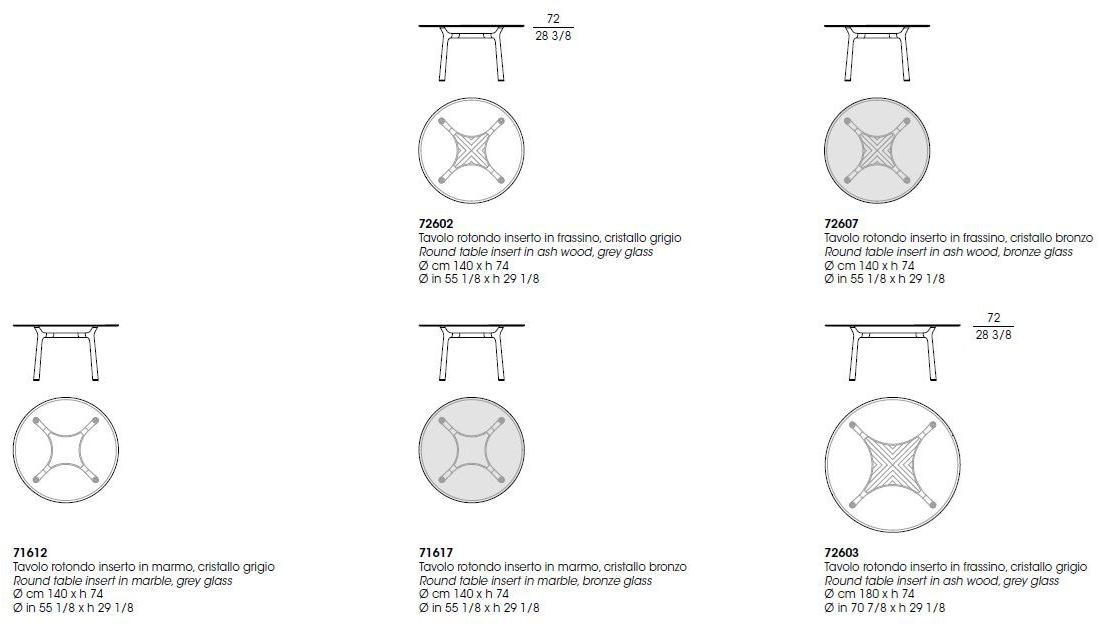 Giorgetti Круглый деревянный стол для гостиной sun-id-1496652 - Вид №3