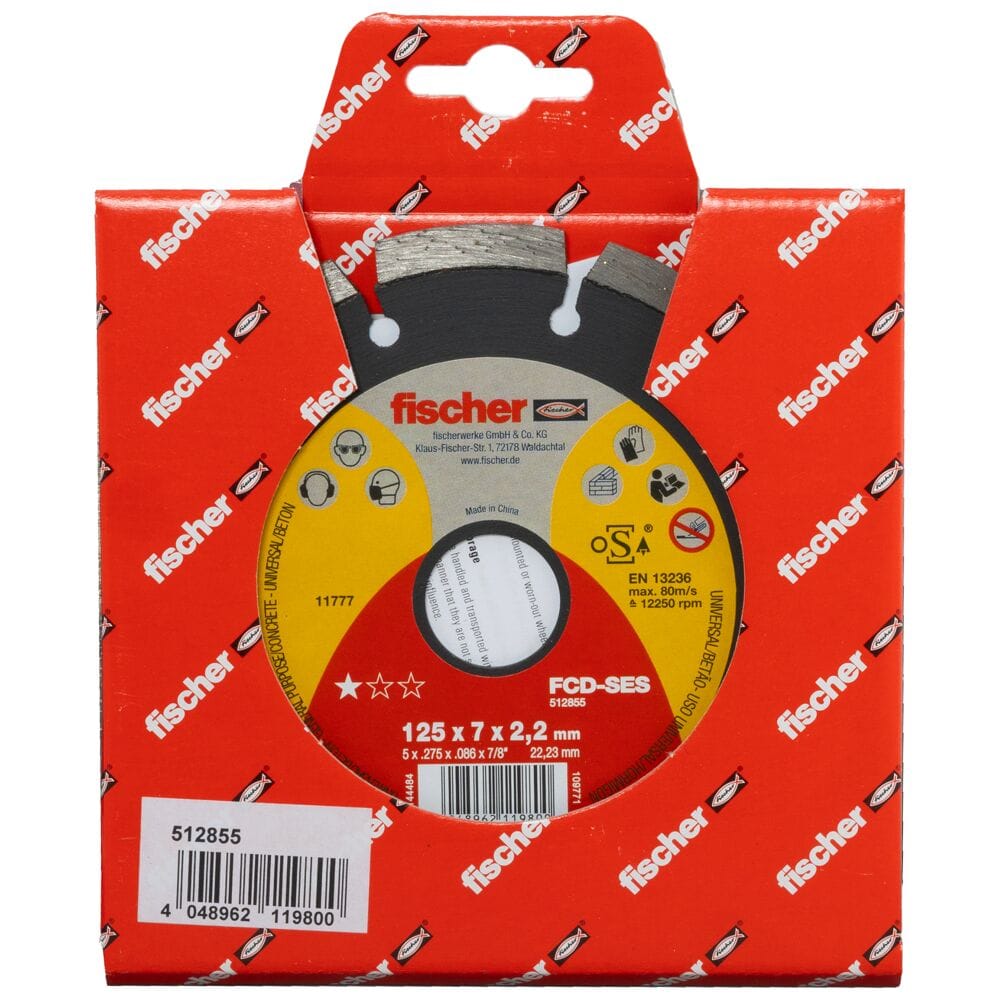Алмазный отрезной диск FISCHER FCD-SES ARCH-00150042 - Вид №5