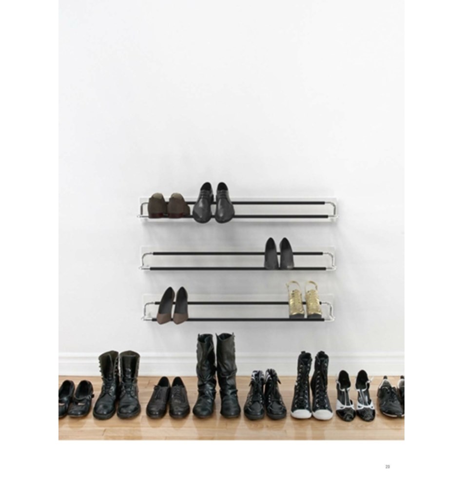 FROST RADA полка для обуви, 60см » белая / полированная Сталь Белый / полированный W5001-W  - Вид №1