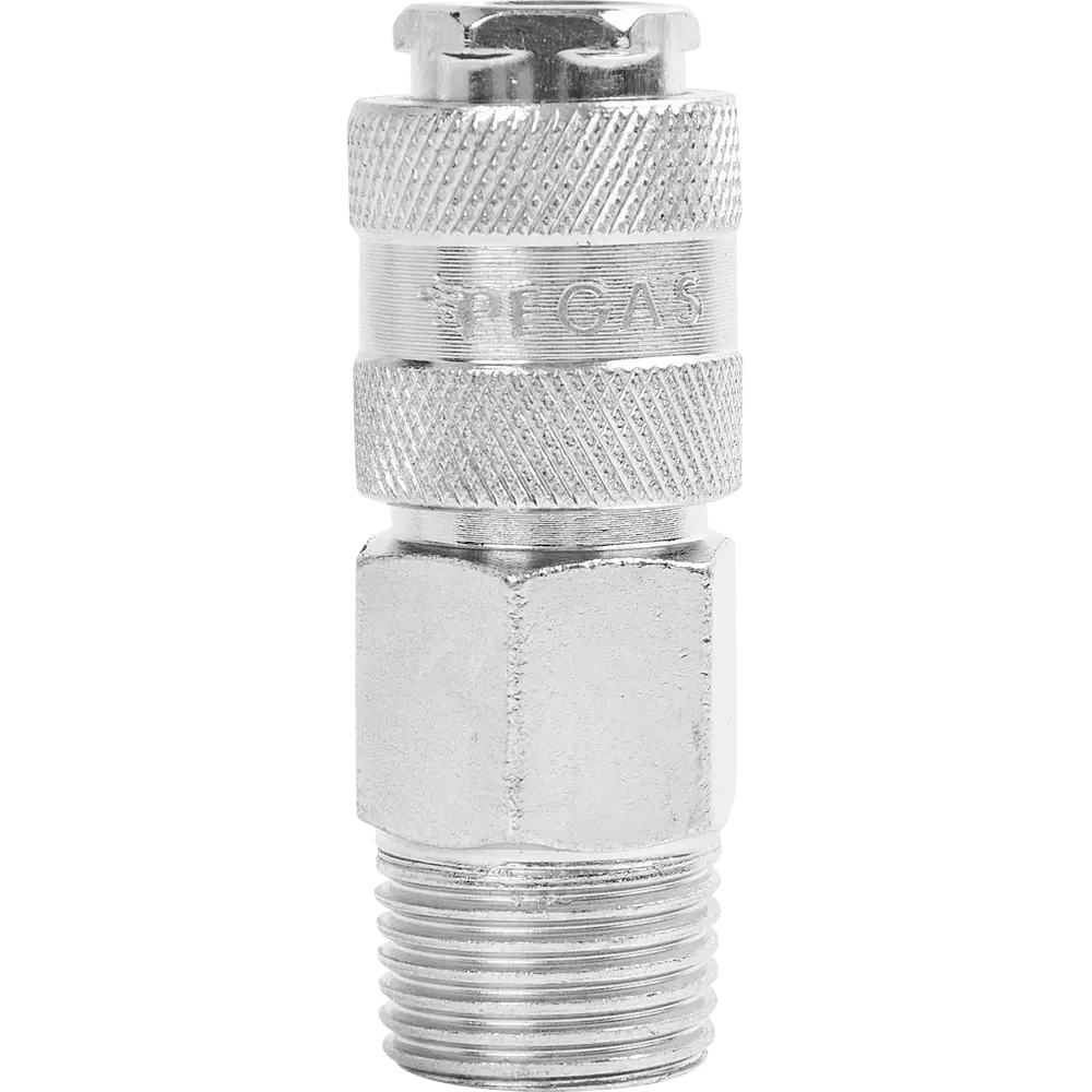 Переходник быстросъемный Pegas Pneumatic 1/2 дюйма наружная резьба STLM-2073977 - Вид №3