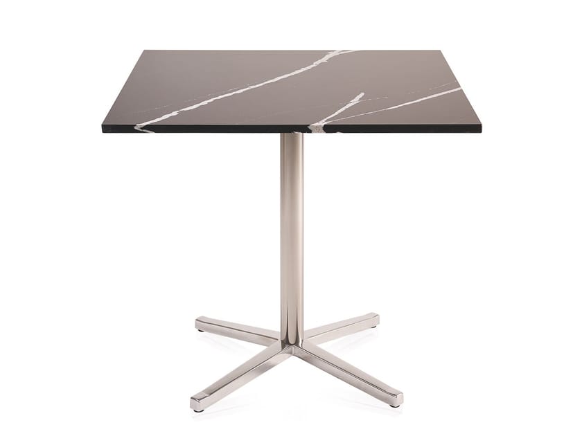 Квадратный стол Vela Arredamenti FOUR ALLUMINIO ARCH-00098086