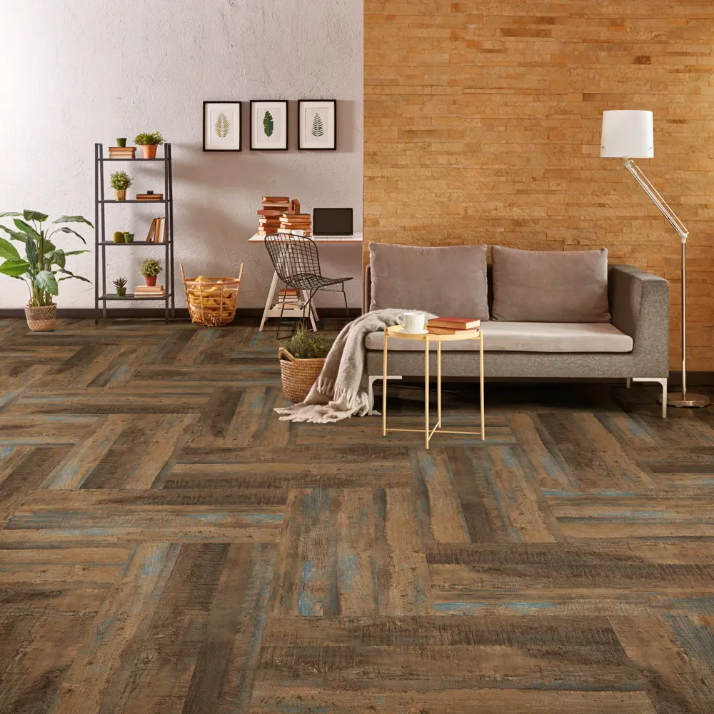 Tarkett Jazz Django - ПВХ плитка под дерево серого цвета 83232913 STLM-0039646