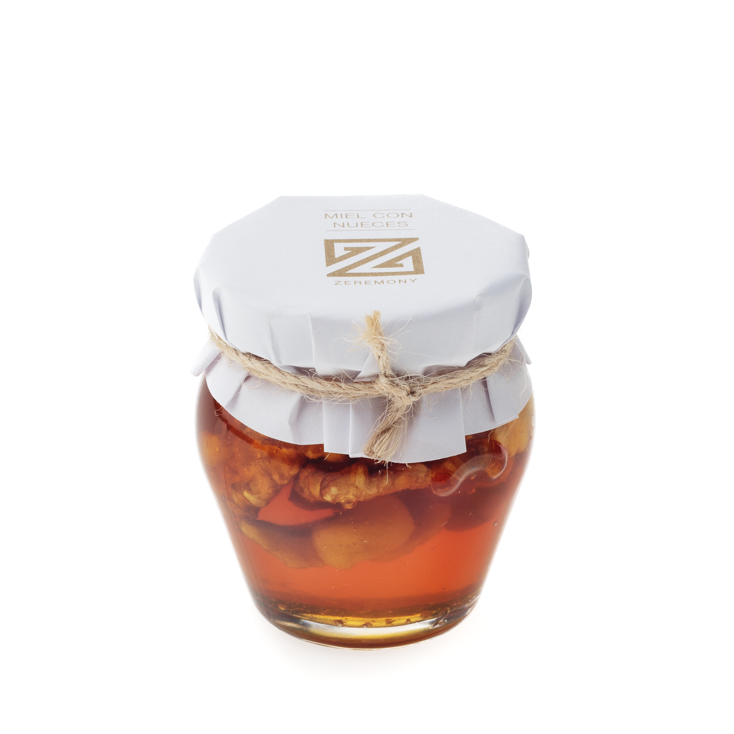 ZMO-5003 Банка меда с грецким орехом Dekoraniaevents Bodas  - Вид №1