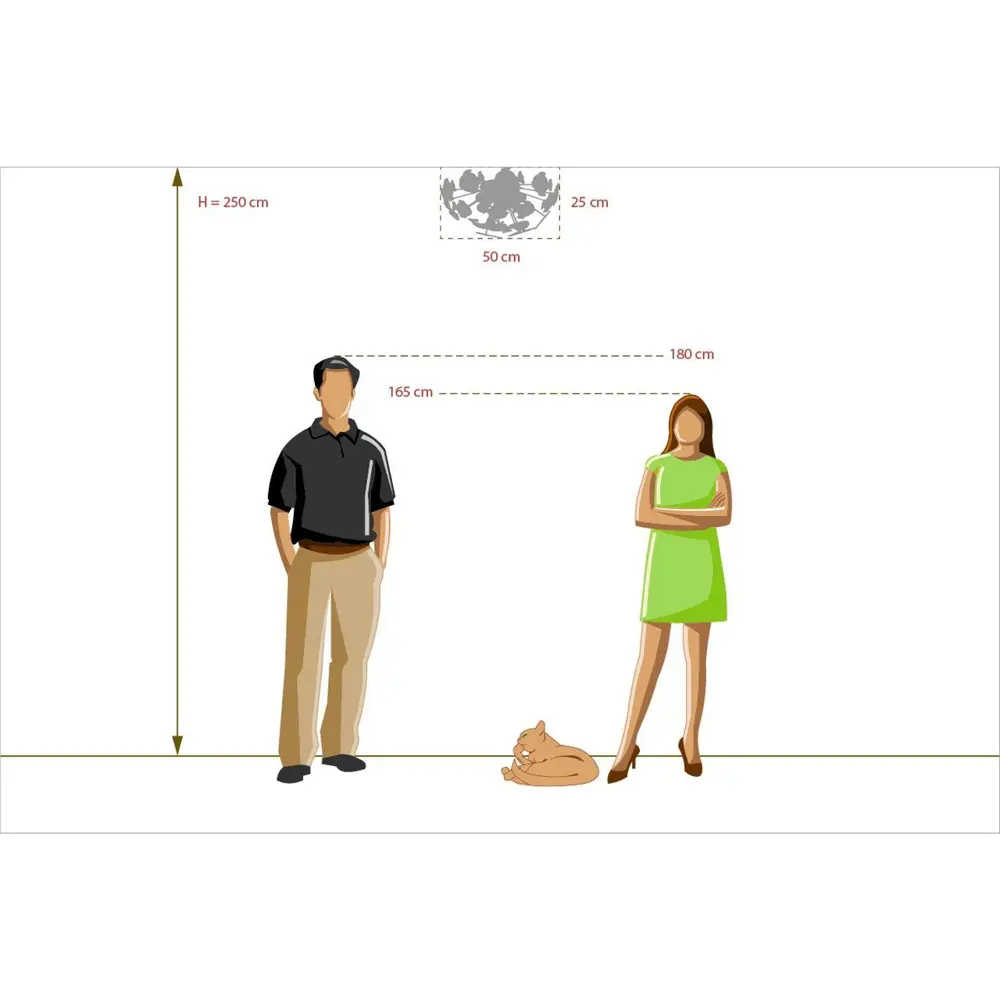 Люстра потолочная «Улыбка Рыбки», 5 ламп, 10 м² MW-Light STLM-2104547 - Вид №9