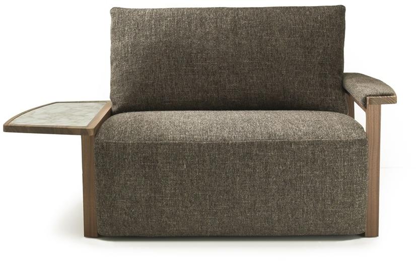 i 4 Mariani Кресло с обивкой из ткани с подлокотниками Fellini sun-id-1430400 - Вид №1