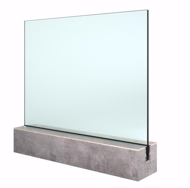 ALUVETRO Стеклянный парапет для окон и балконов Sistema balaustra garda sun-id-1348843 - Вид №12