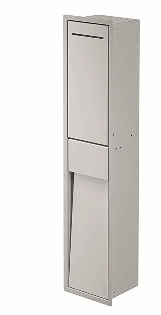 INDA® Модуль держателя рулона, держатель запасного рулона и держатель для туалетной щетки My secret A8085c-a8086c - Вид №1