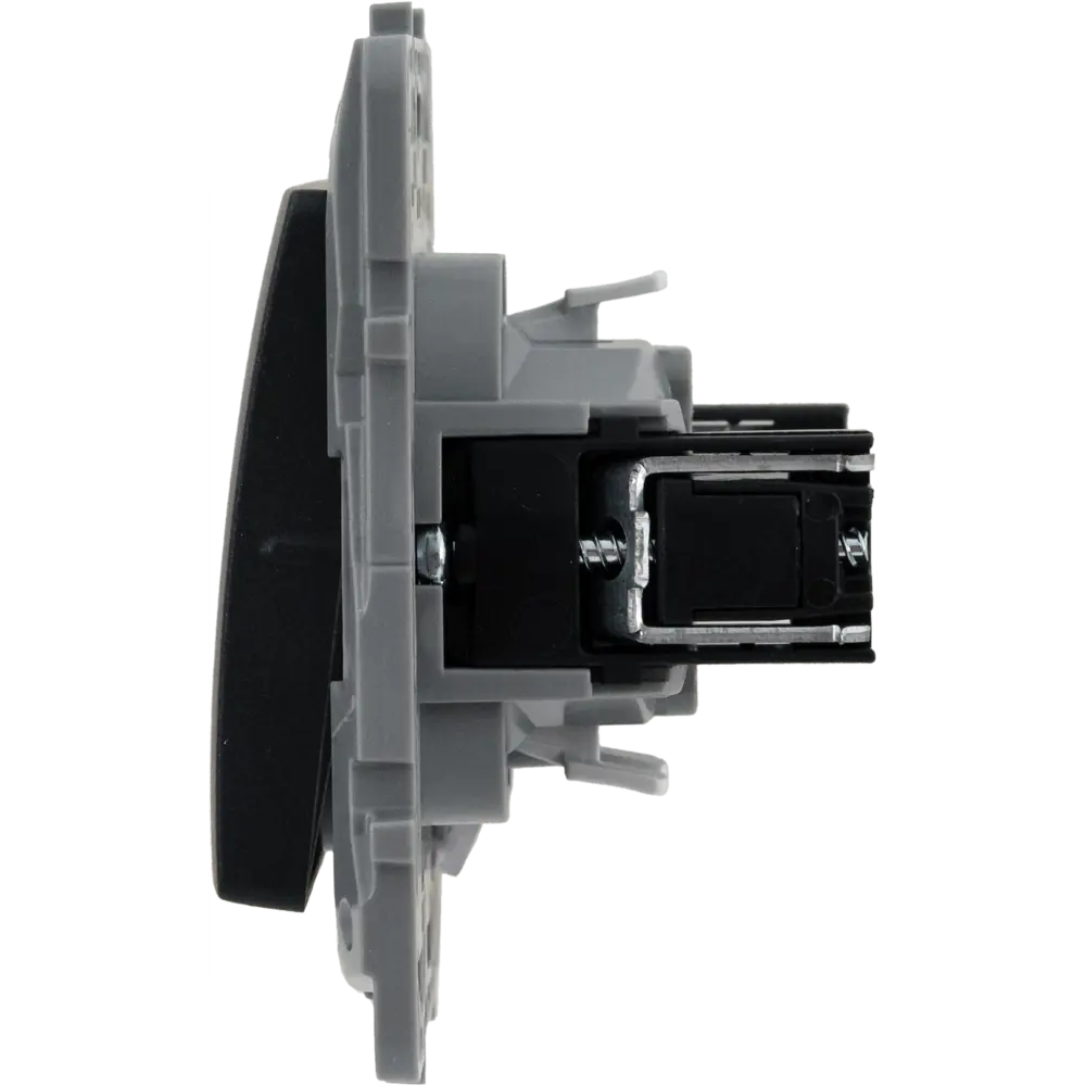 Кнопка встраиваемая Legrand Etika антрацит для скрытого монтажа 82496725 STLM-0028732 - Вид №4