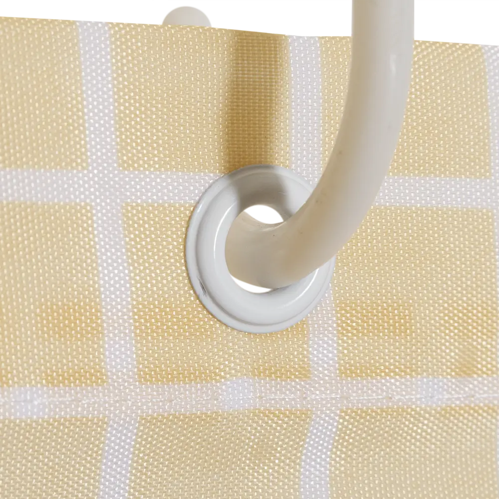 Штора для ванной комнаты «Fresco» 180х180 см цвет бежевый BATH PLUS ШТОРЫ CHARME RED STLM-2143015 - Вид №4