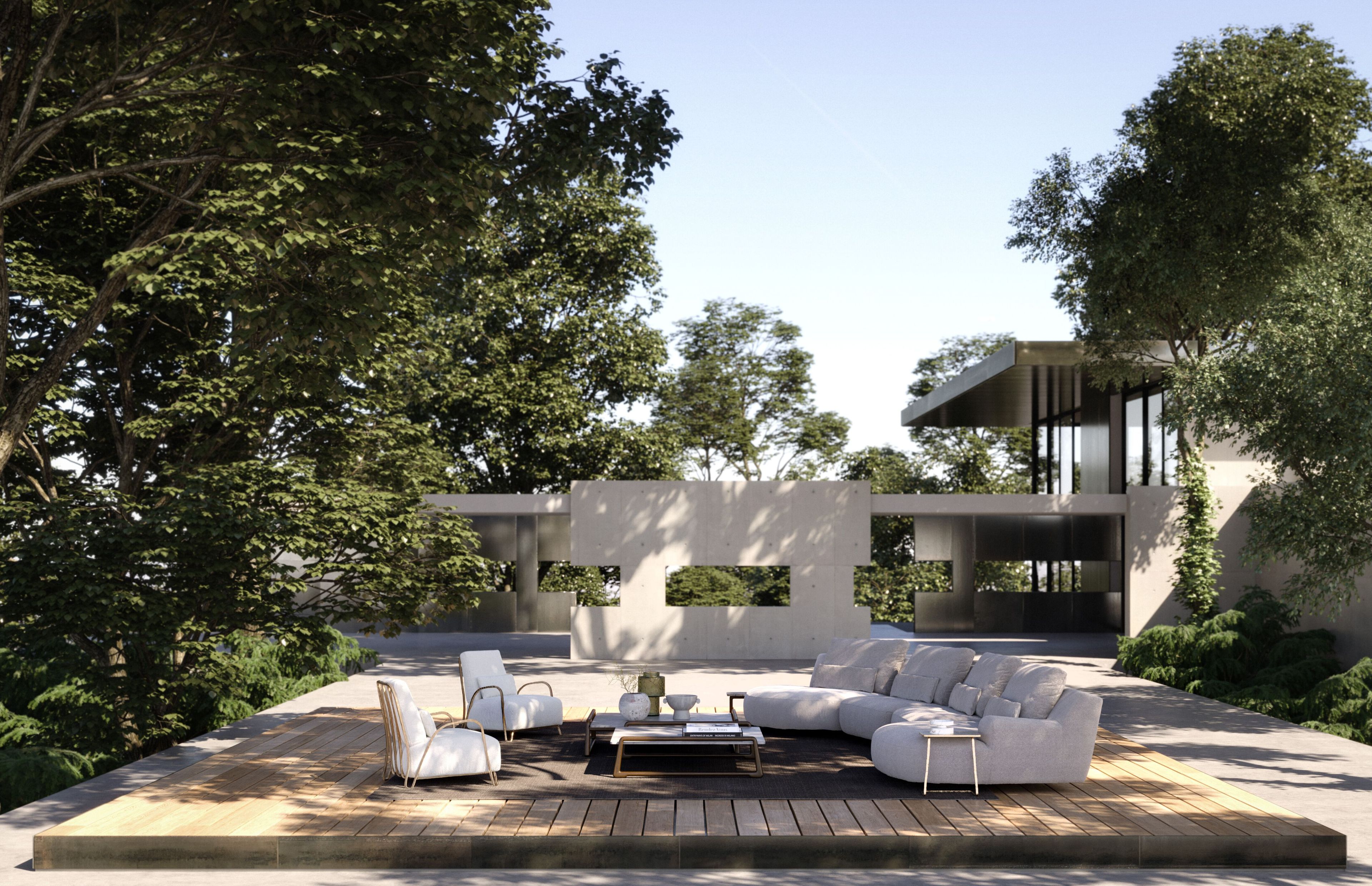 Тканевое садовое кресло Exteta Moonlight ARCH-00093165 - Вид №20