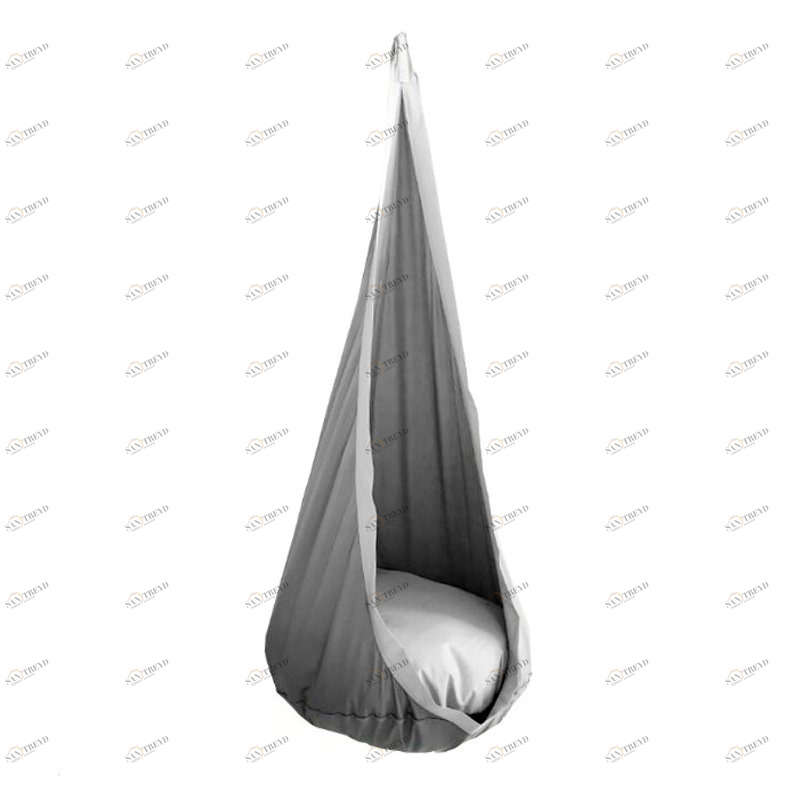 Подвесное кресло-кокон серое ПОКАЧАЙКА  00-3831142 Серый Santreyd 