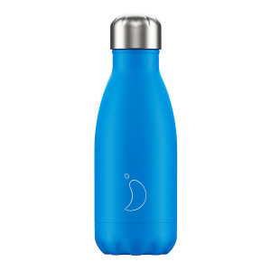 B260NEBLU Термос neon, 260 мл, голубой Chilly's Bottles