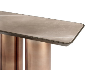 Прямоугольная консоль из боросиликатного стекла