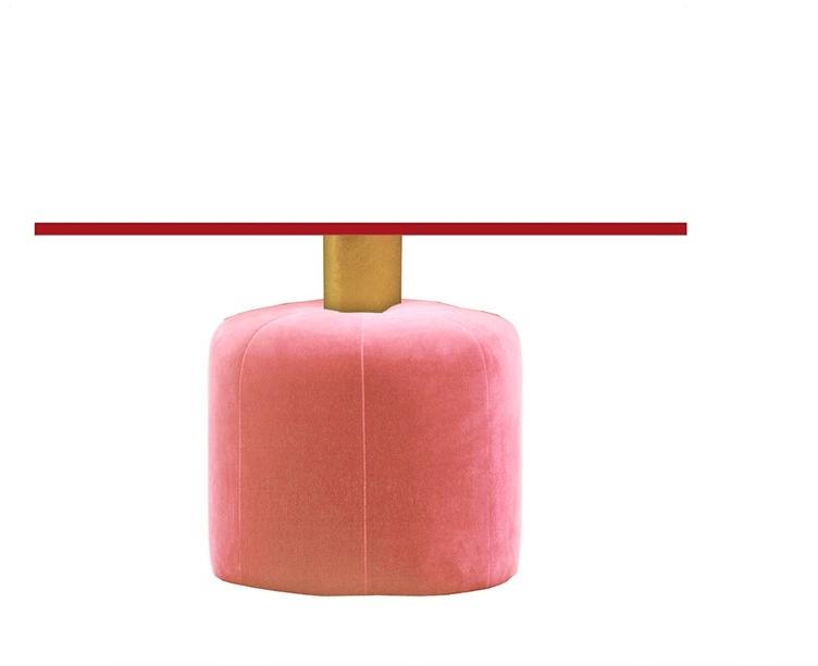 Moanne Круглый обеденный стол из акрилового стекла sun-id-1493922 - Вид №1