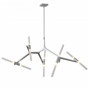 Подвесная люстра ST Luce Laconicita SL947.102.10 белая ST LUCE ДИЗАЙНЕРСКИЕ, LACONICITA 220624 Белый