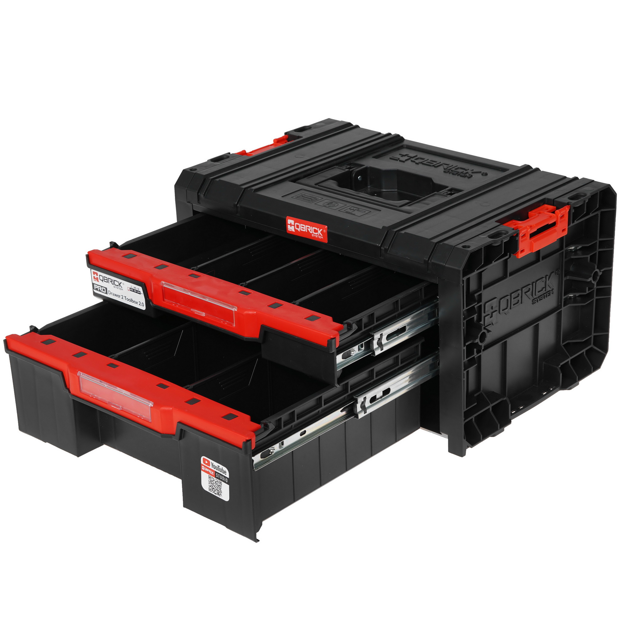 Ящик для инструмента и принадлежностей Qbrick System PRO Drawer 2 Toolbox 2.0 Basic 9992731 STDN-0105363 - Вид №2