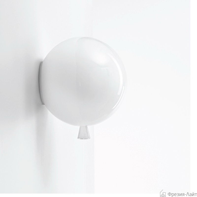 Brokis MEMORY WALL D250 белый матовый настенный светильник воздушный шар 115713