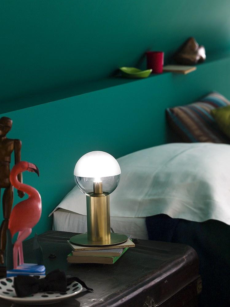 Il Fanale Настольная лампа из латуни Molecola 275.10.ont - Вид №1