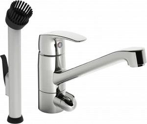 Oras 1027S Смеситель с краном для стиральной машины 1027S Safira Хром