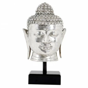 Статуэтка декоративная металлическая 55х28 см серебряная Buddha Javanese EICHHOLTZ EICHHOLTZ 062745 Серебро