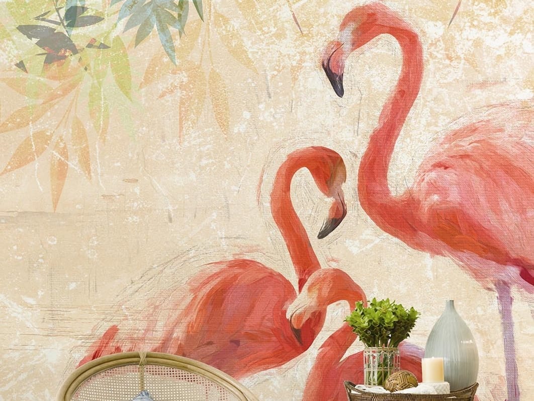 Тропические обои ПВХ бесплатно, ЭКО, моющиеся WallPepper окружающая среда ARCH-00042170
