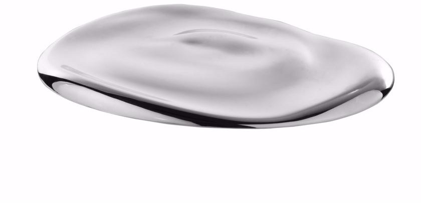 JUSTIME Мыльница на столешнице из хромированной латуни Ether 6781-20-80cp - Вид №1