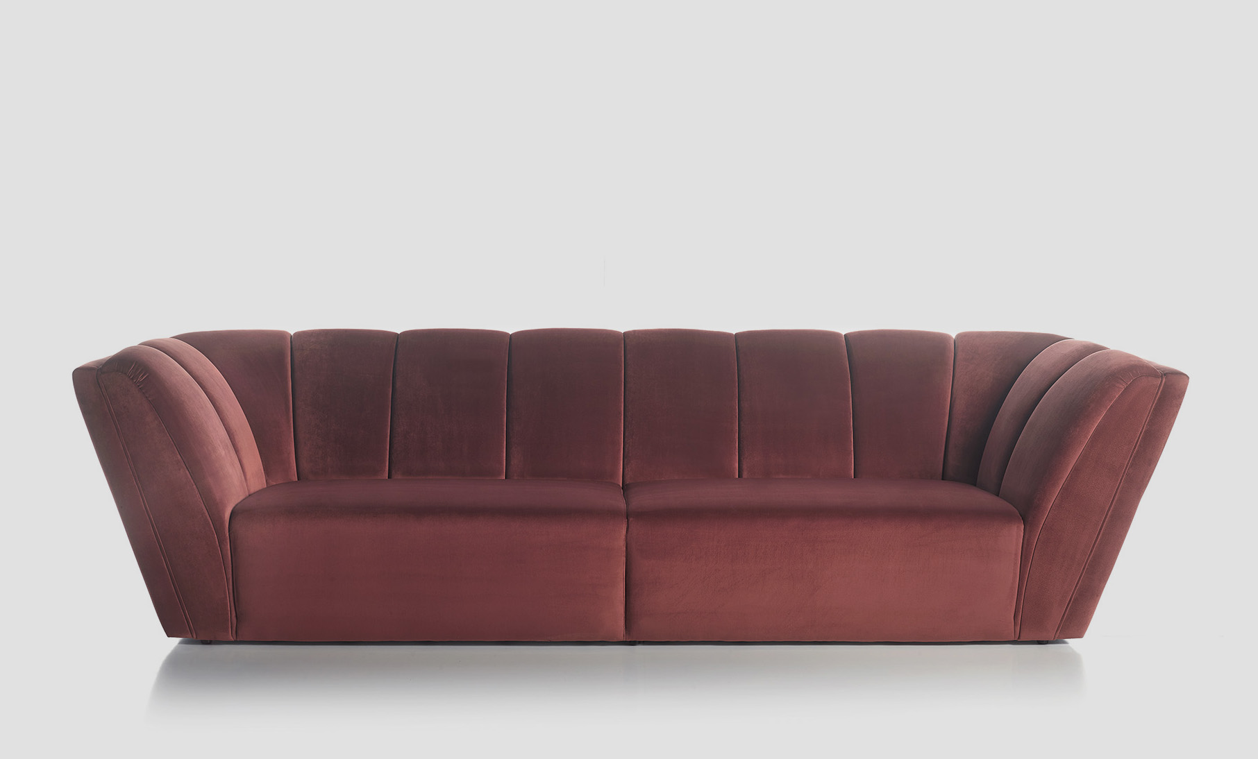 Полосатый диван Bowie-L Bowie A4725 Coleccion Alexandra - Вид №1