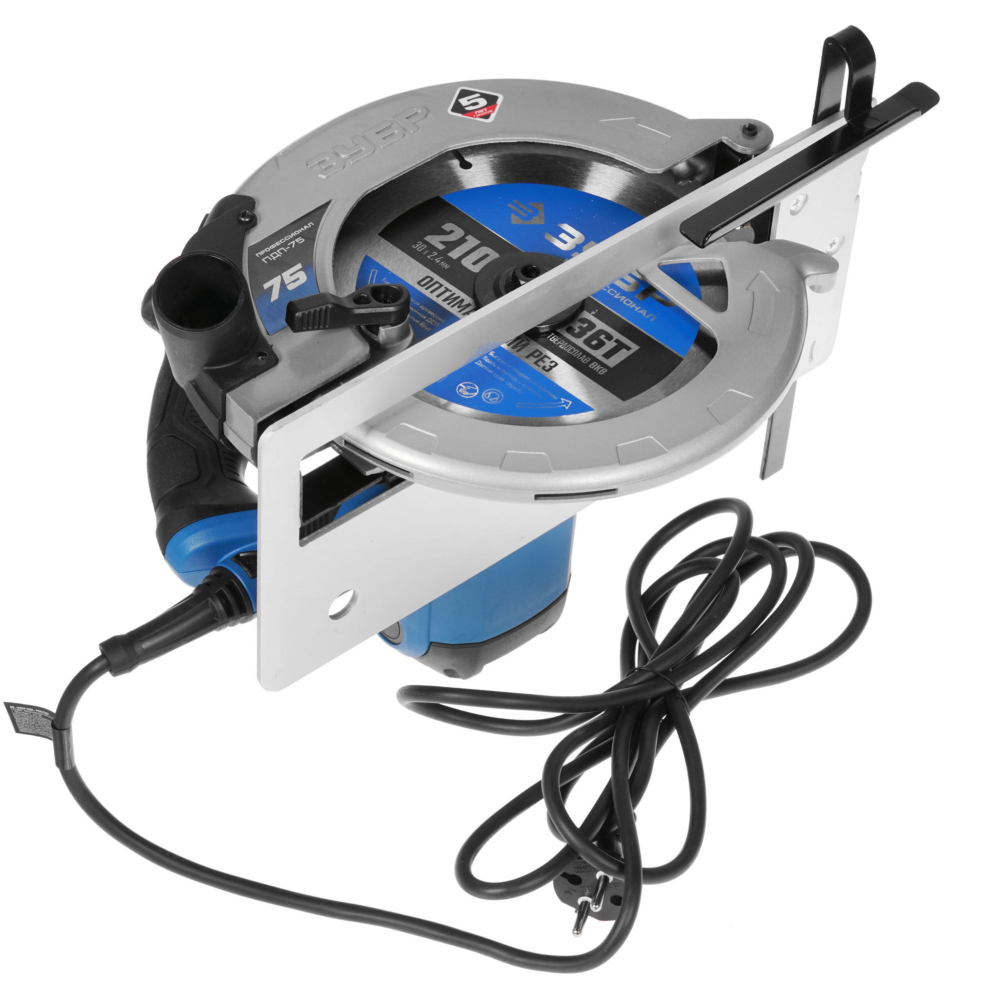 Пила дисковая Зубр ПДП-75 8154332 STDN-0090868 - Вид №7