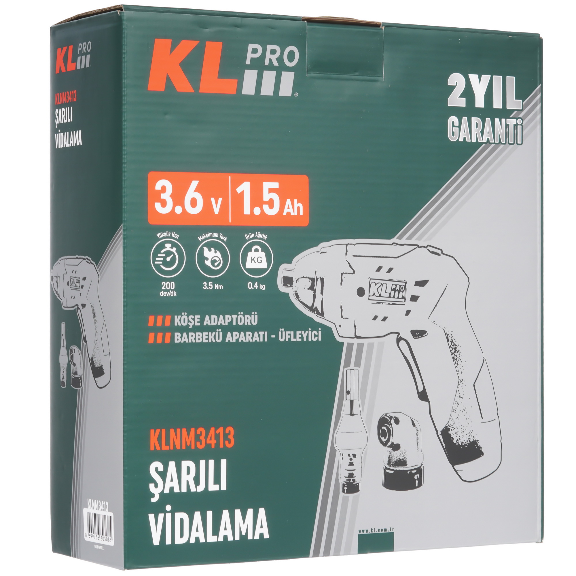 Аккумуляторная отвертка KLPRO KLNM3413 9154020 STDN-0116309 - Вид №8