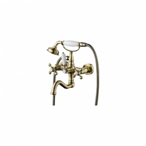 GZ 09035D Смеситель двухвентильный для ванны Ganzer Бронза