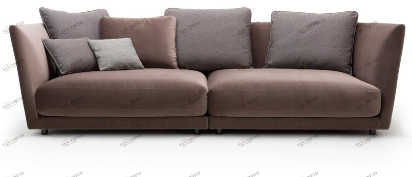 Rolf Benz Бархатный диван sun-id-1446546