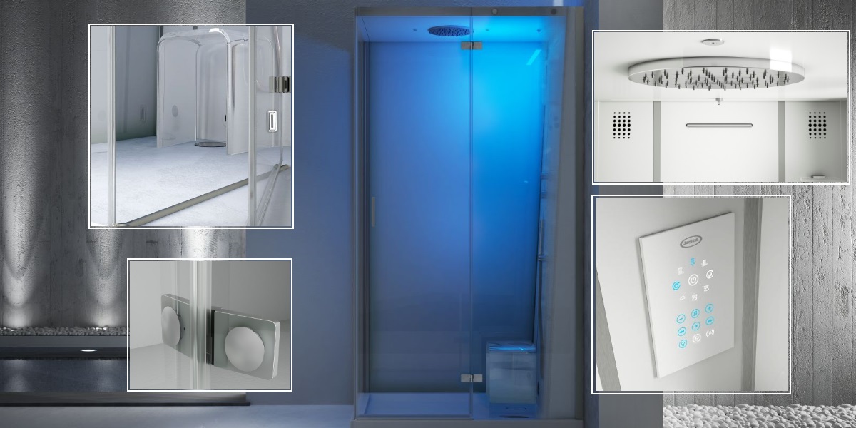 Паровая кабина Cloud 140 Home Spa 9448-326A Dx Jacuzzi 9448326ADX - Вид №1