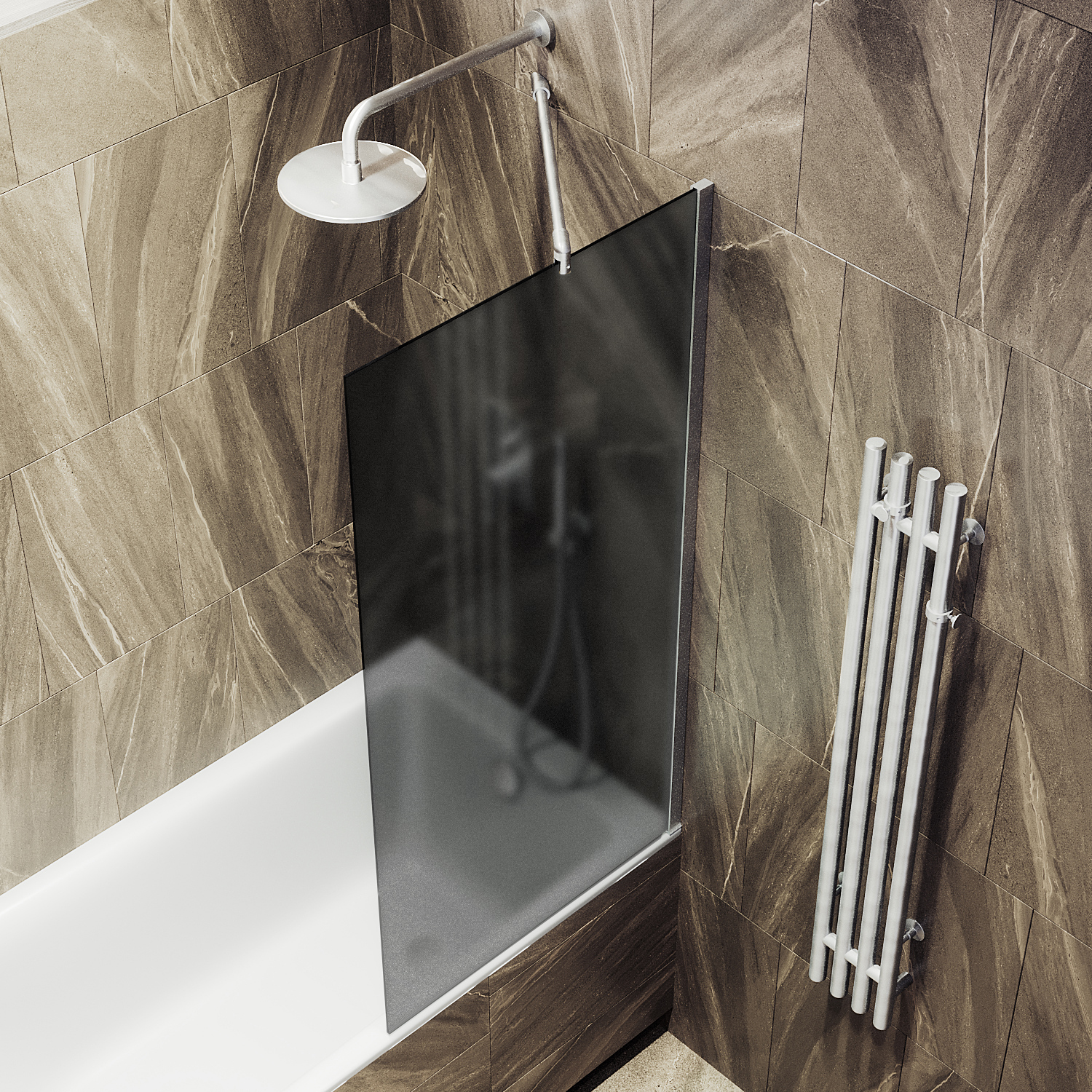 ST-84-5ш Душевое ограждения на борт вынны Public Steel Россия 