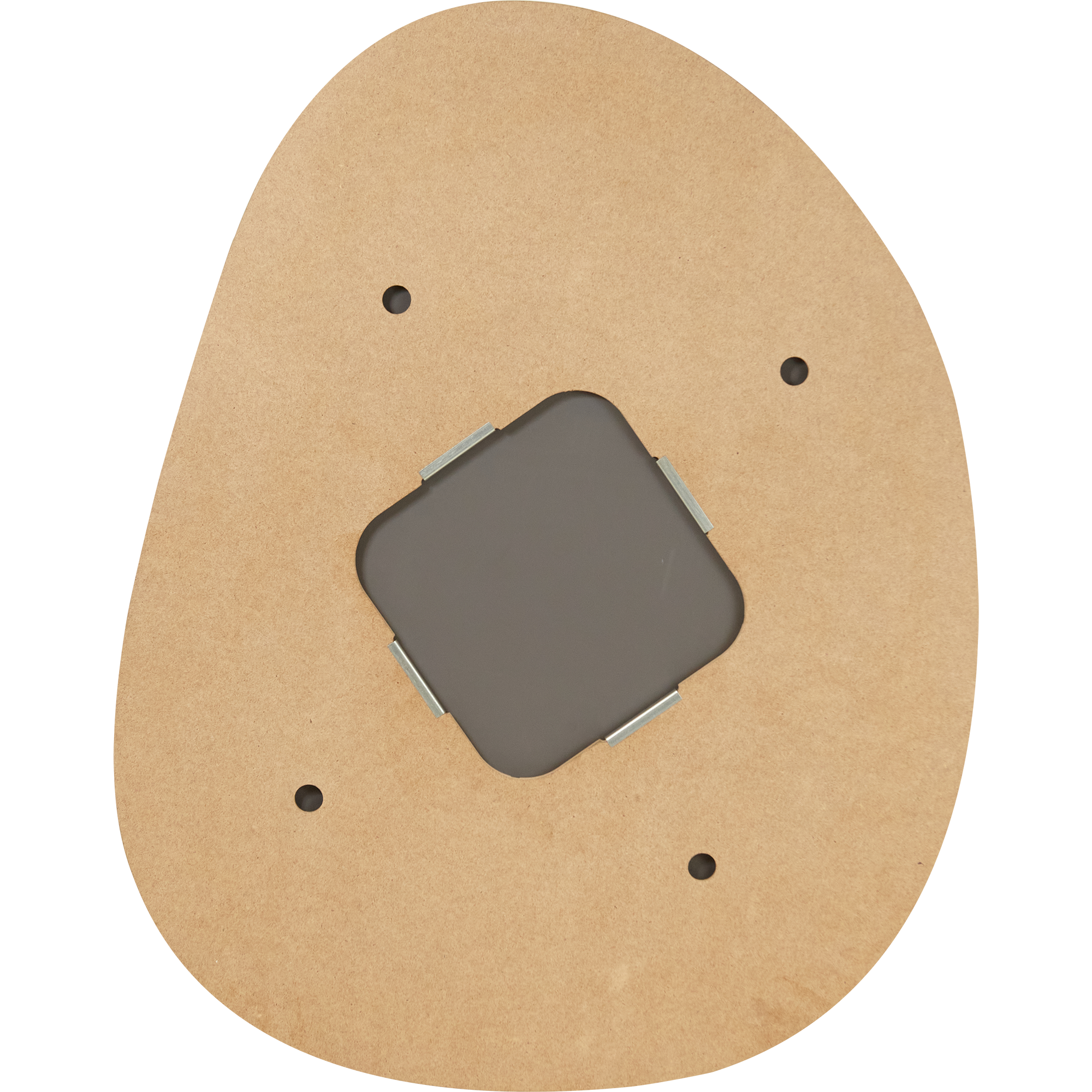 87913022 Зеркало для ванной 60x76 см цвет серый Агат STLM-0076254 Santreyd  - Вид №5