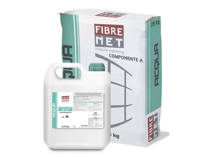 Модифицированный полимерный цементный раствор Fibre Net вода ARCH-00004292
