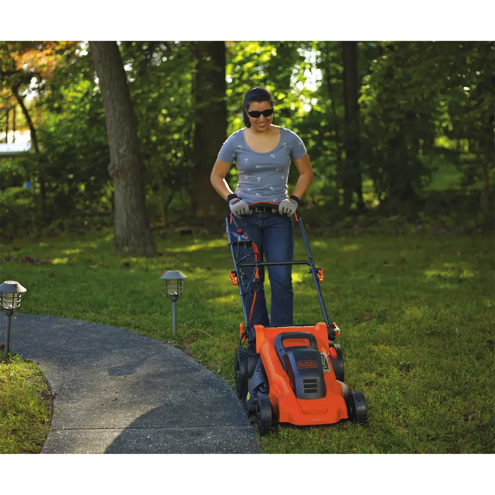 Газонокосилка электрическая Black&Decker LM2000 2000 Вт 48 см BLACK + DECKER STLM-2132851 - Вид №3