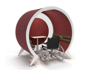 Акустический офис остров для встречи