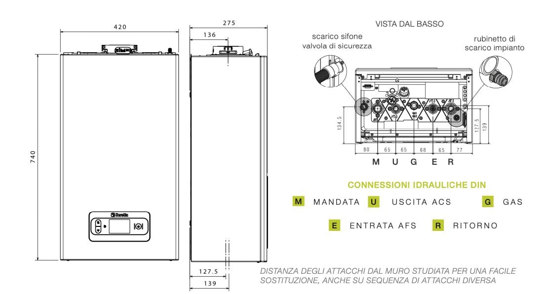Газовый конденсационный котел BERETTA ARCH-00051317 - Вид №1