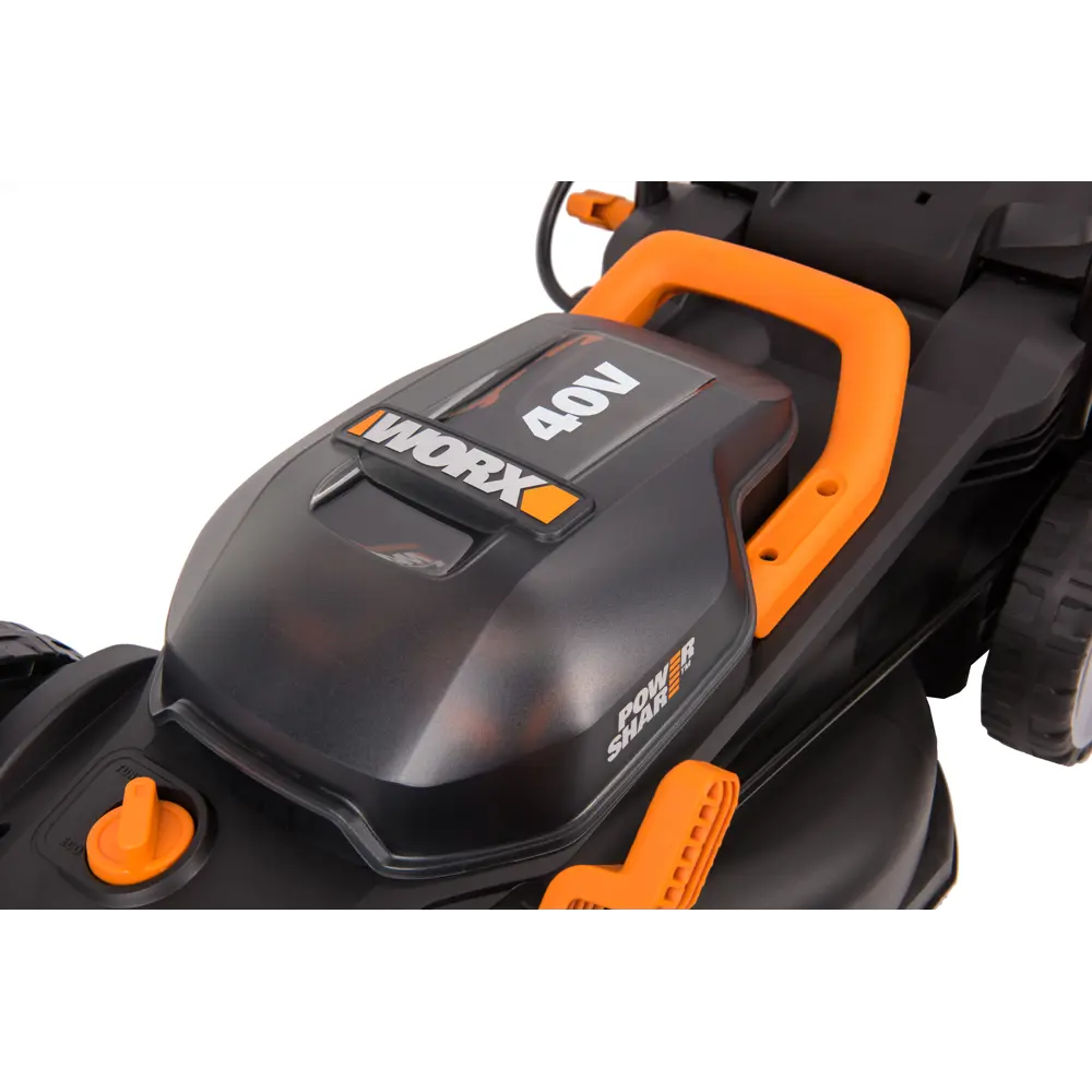 Аккумуляторная газонокосилка WORX WP770E 40В с системой IntelliCut 82600067 STLM-0031098 - Вид №6