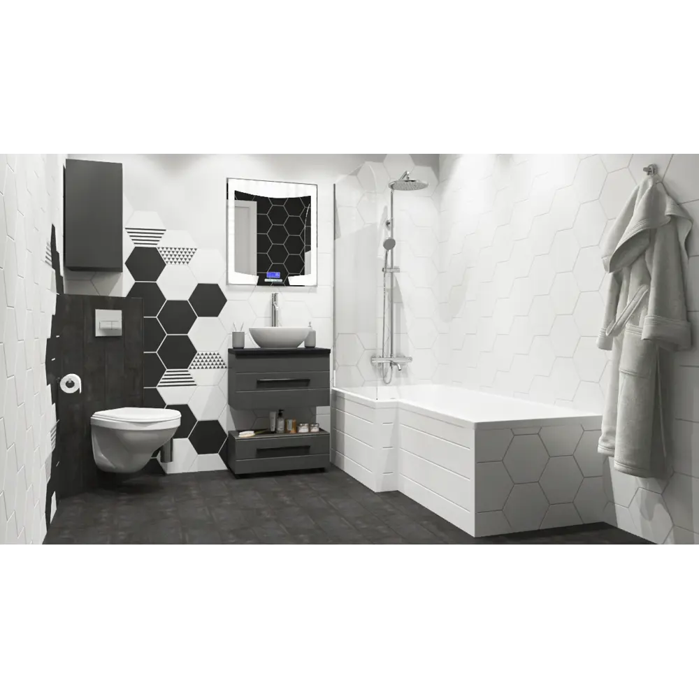 Унитаз подвесной Gustavsberg Nordic-3 микролифт Nordic 3 STLM-2036369 - Вид №5