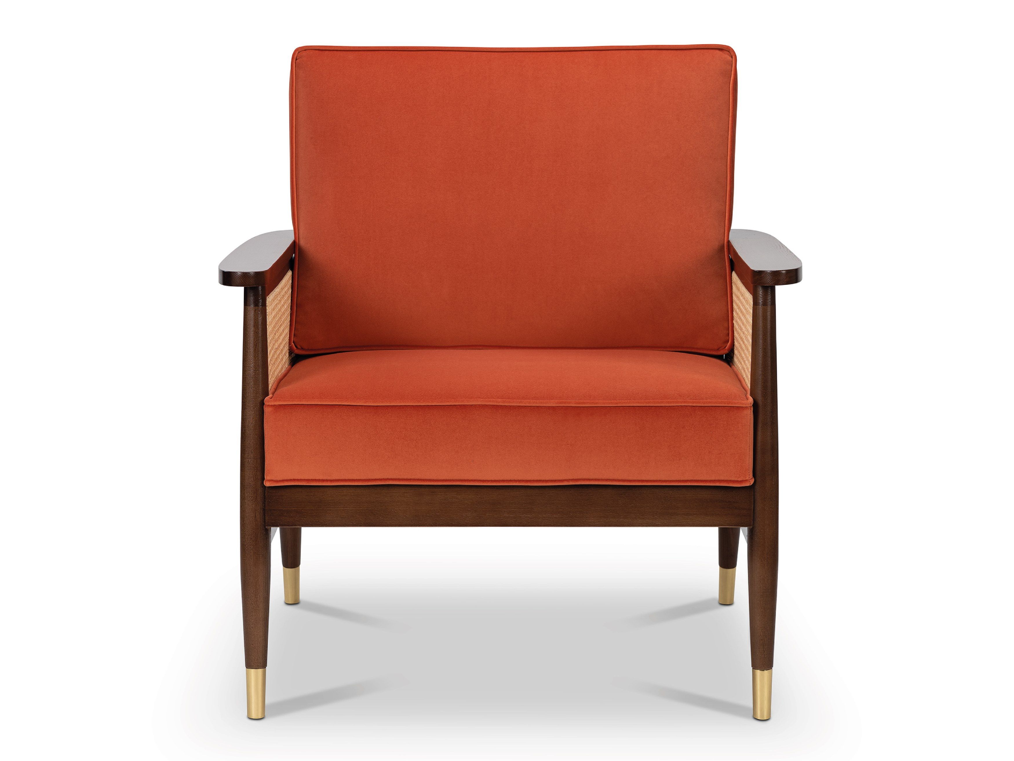 Бархатное кресло с подлокотниками Stylish Club Natur ARCH-00039227 - Вид №1