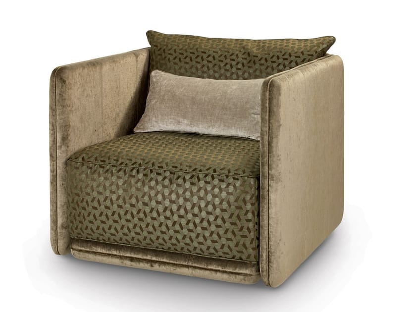 Тканевое кресло с подлокотниками Sicis остров ARCH-00058494