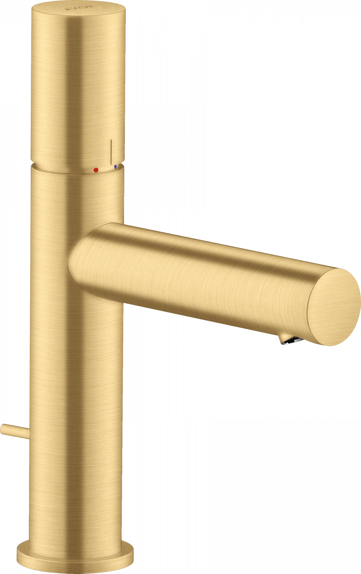 45001250 Смеситель для раковины 110, однорычажный, с нулевой ручкой, со сливным гарнитуром AXOR UNO