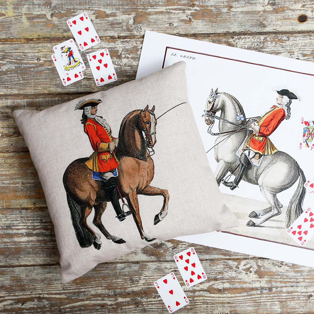 2719150 Декоративная подушка «Верховая езда, Урок № 2» Object Desire  - Вид №1