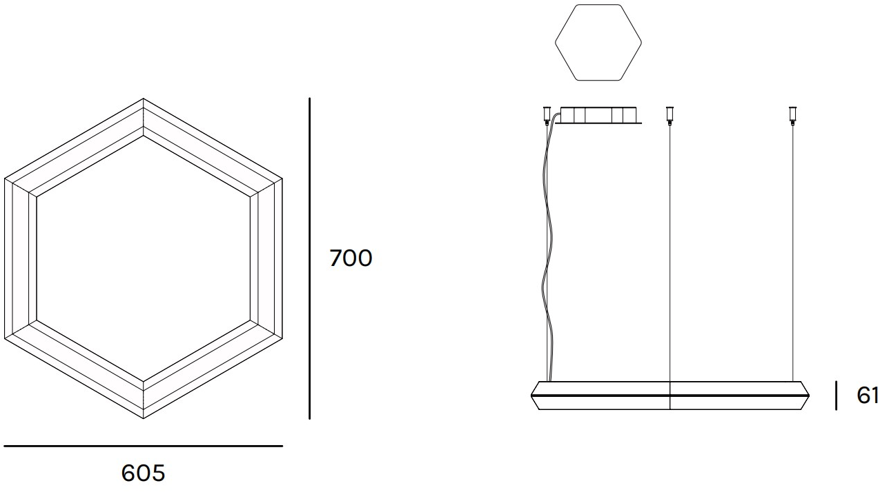 Olev Светодиодный подвесной светильник в лишайнике sun-id-1402401 - Вид №3
