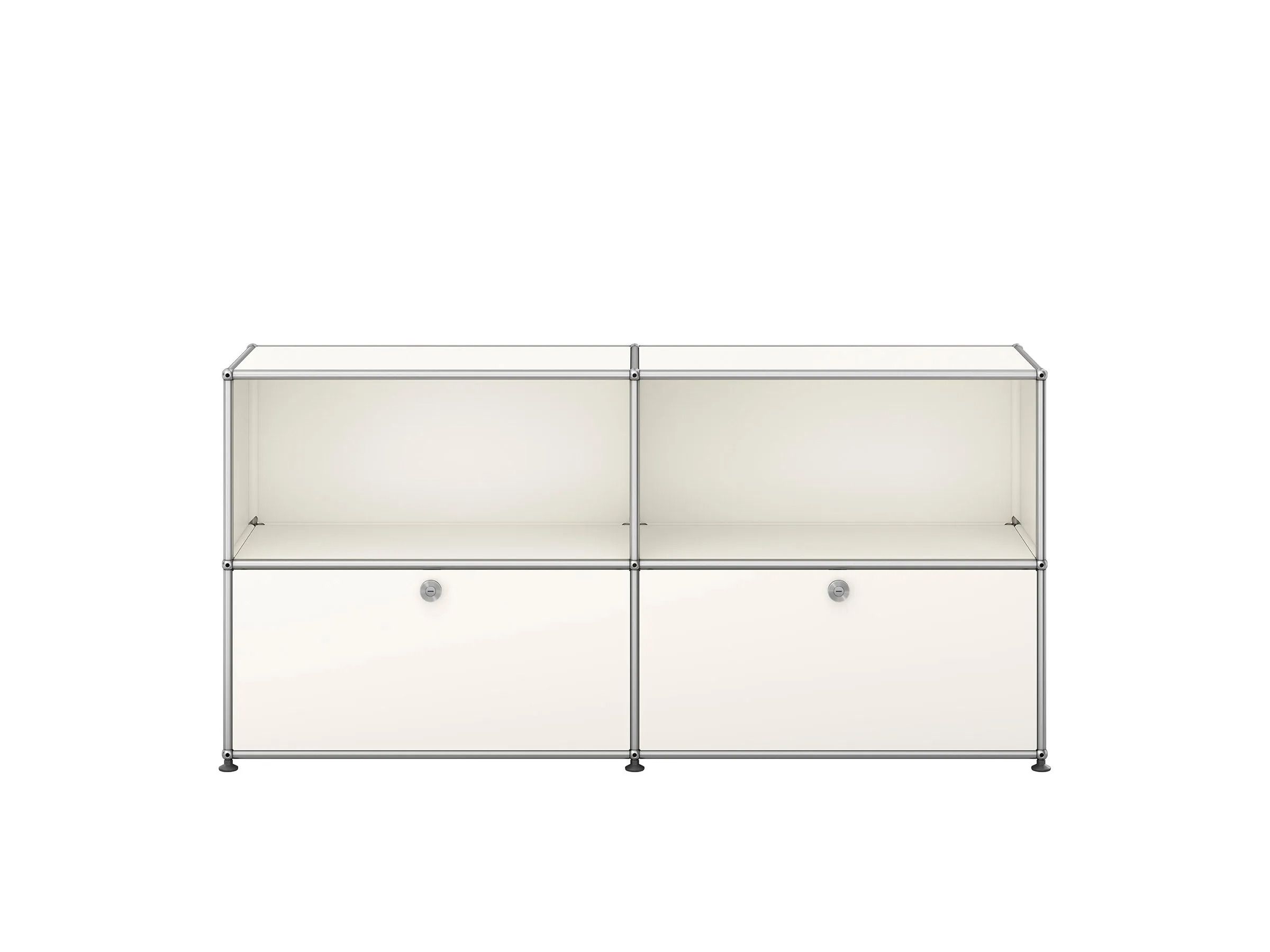 Секционный металлический шкаф с откидными дверцами USM USM SELECTION ARCH-00049753 - Вид №3