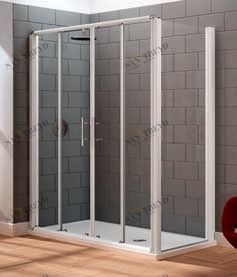 KINGN2A-1D Душевое ограждение KING 2A Novellini 39347