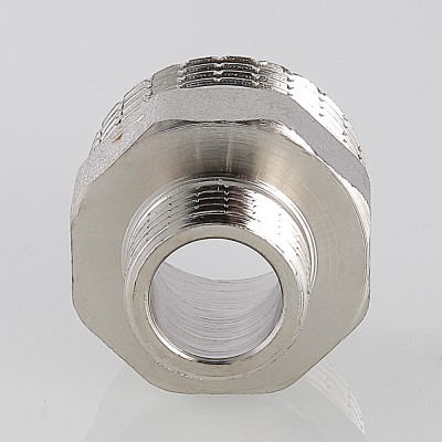 VTr.580.N.0504 Фитинг резьбовой – ниппель переходной Valtec 3/4" х 1/2"  - Вид №11