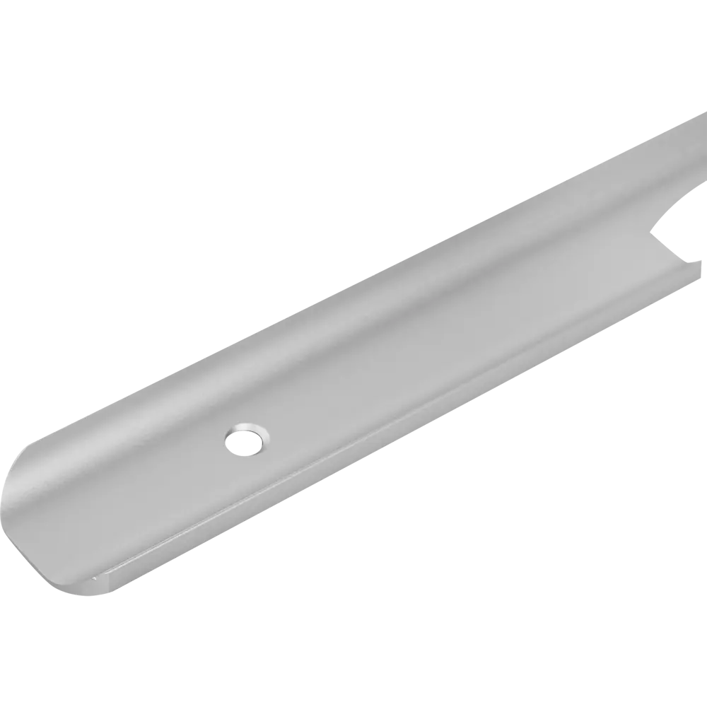 Планка угловая L-образная R9 60x2.8 см для столешницы 2.8 см цвет алюминий Santreyd STLM-2036919 - Вид №1